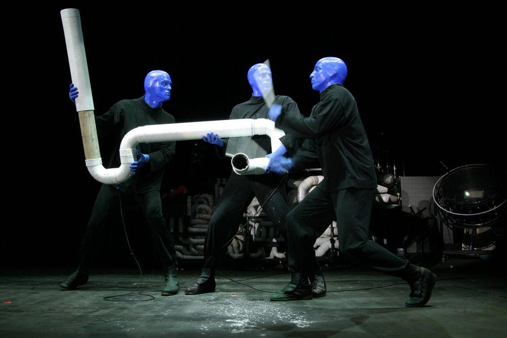 Blue Man Group in Las Vegas