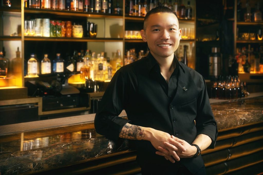 Evan Hosaka The Dorsey Bartender
