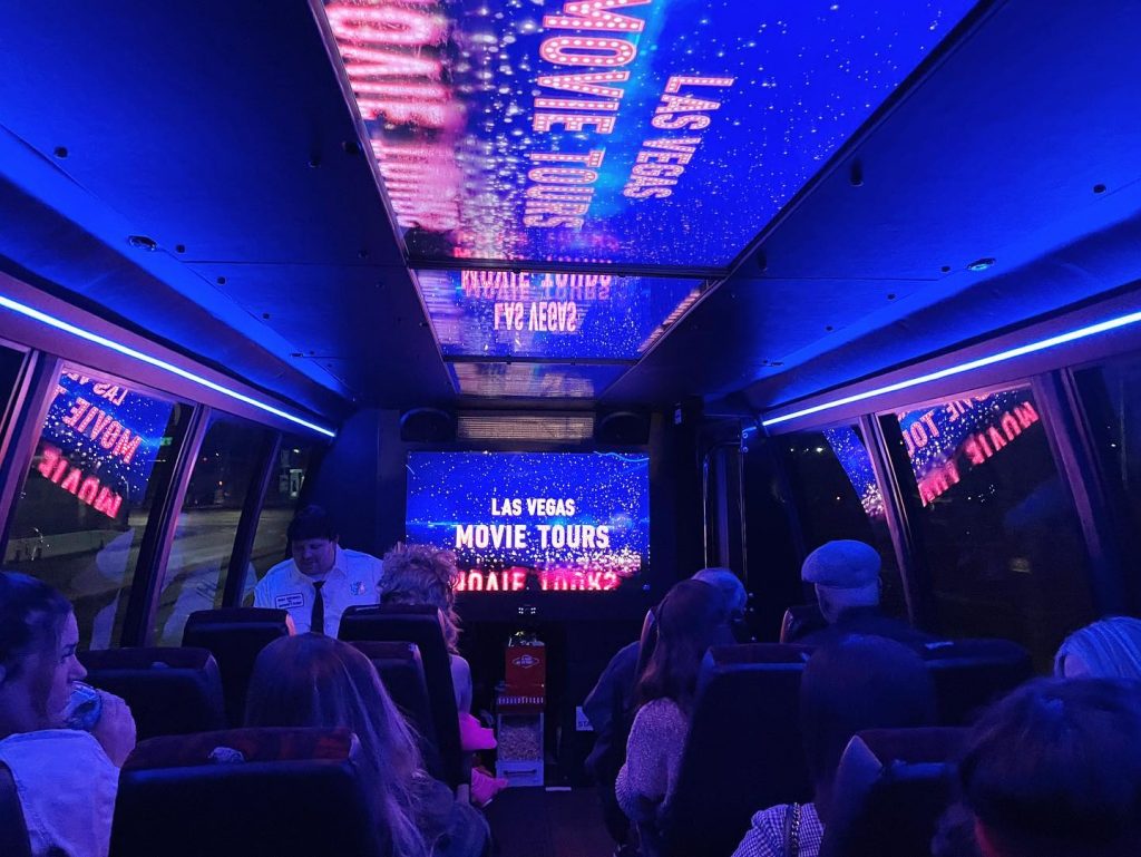 Las Vegas Movie Tours bus ride