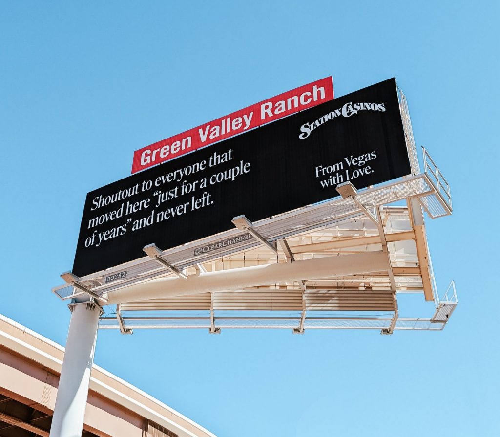 Station Casinos Green Valley Ranch billboard