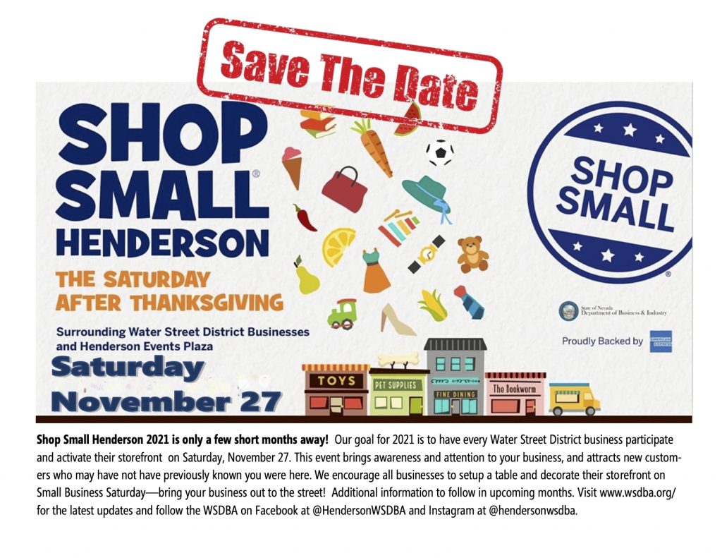 small business Saturday Henderson