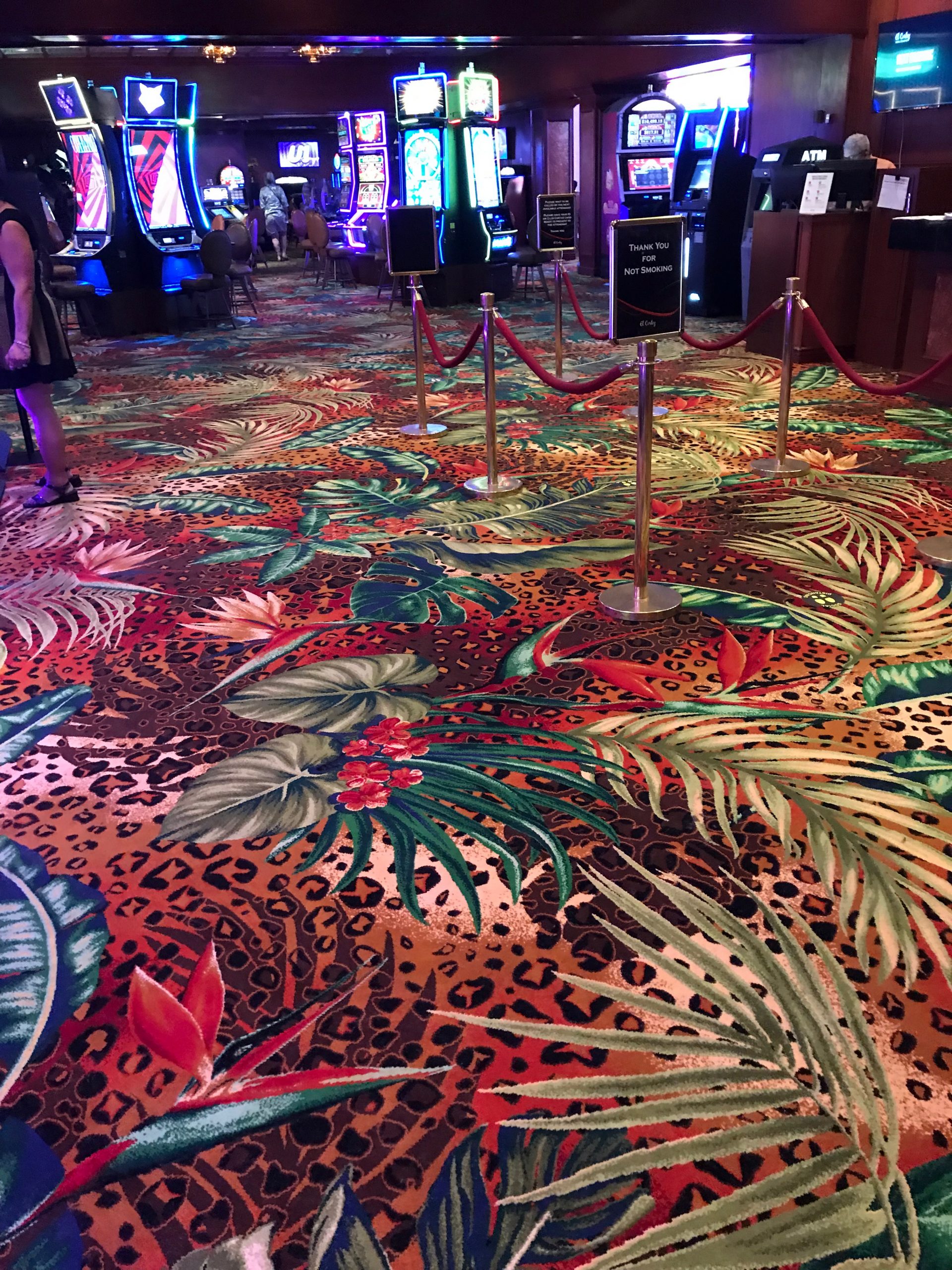 Las Vegas casino carpet