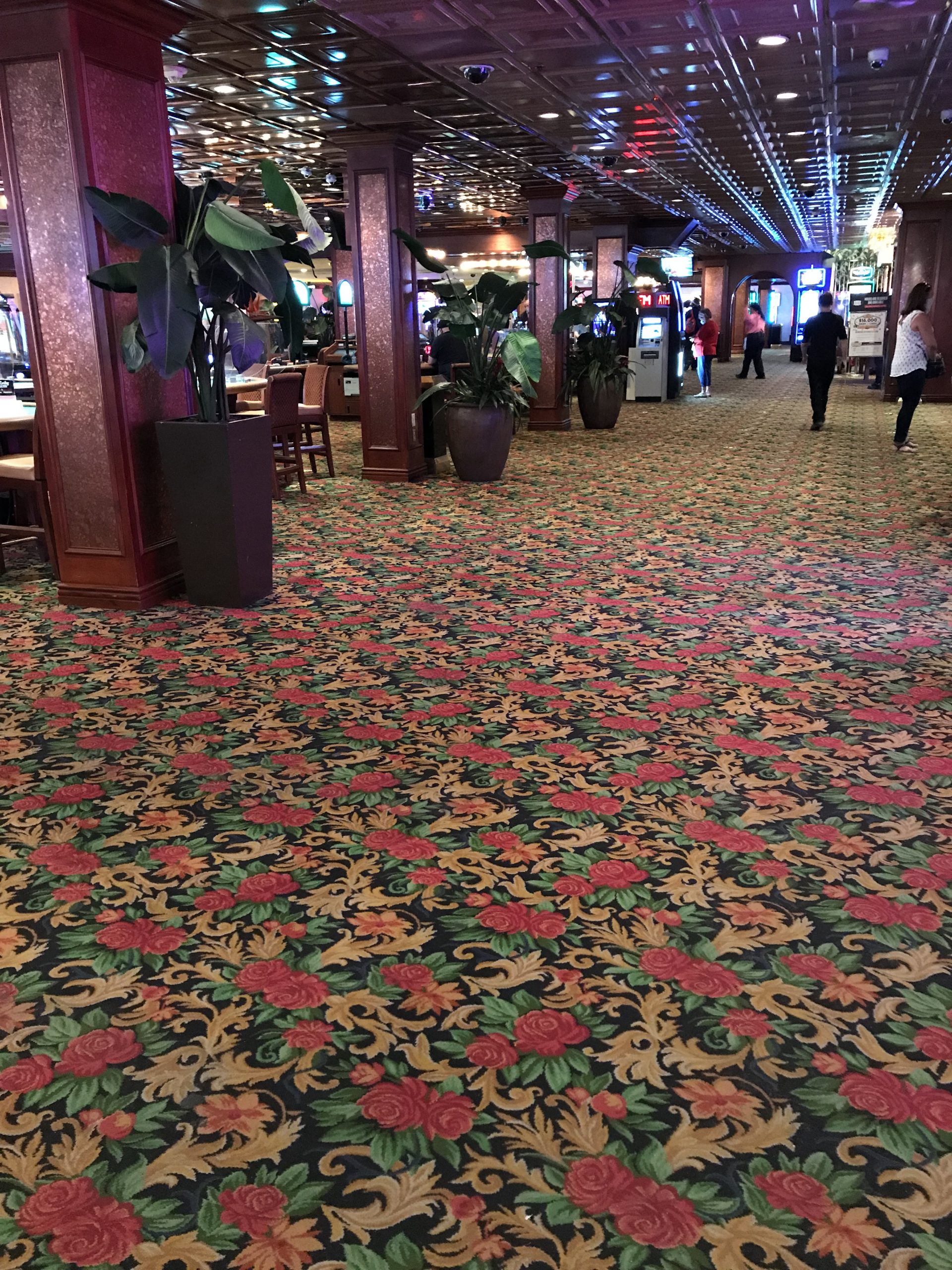 Las Vegas casino carpet