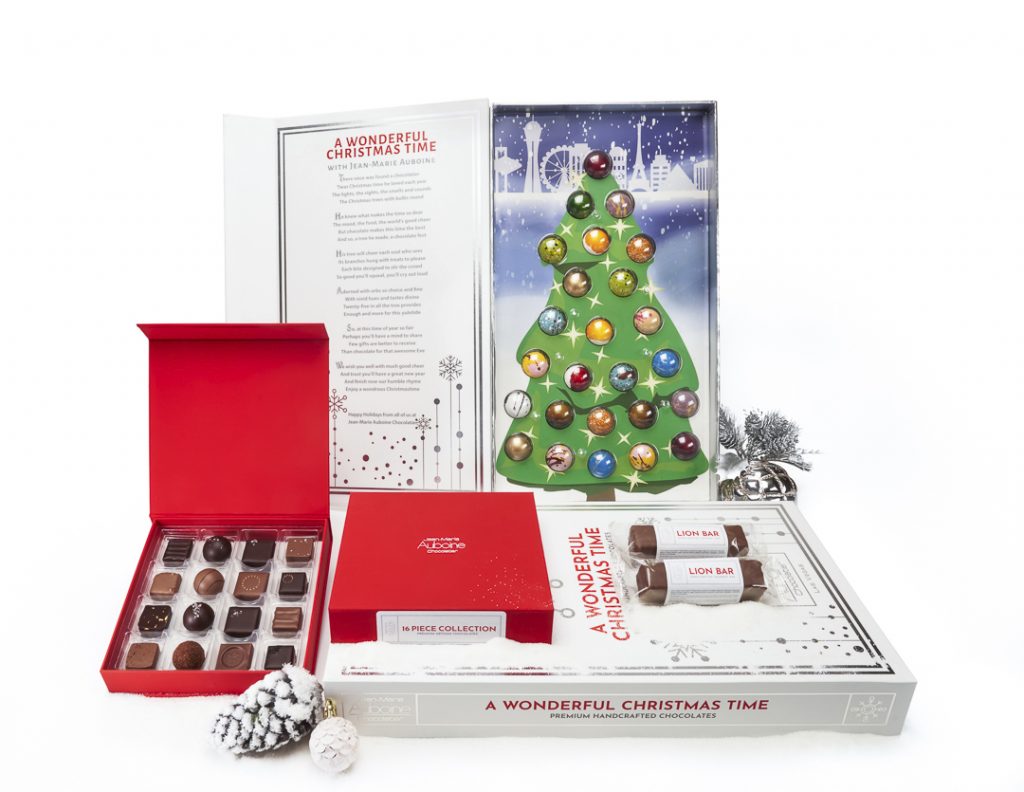 Chocolate box for Las Vegas 30 Days of Christmas Holiday Gift Guide 