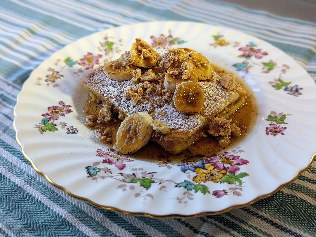 Nutter Butter French Toast at diner