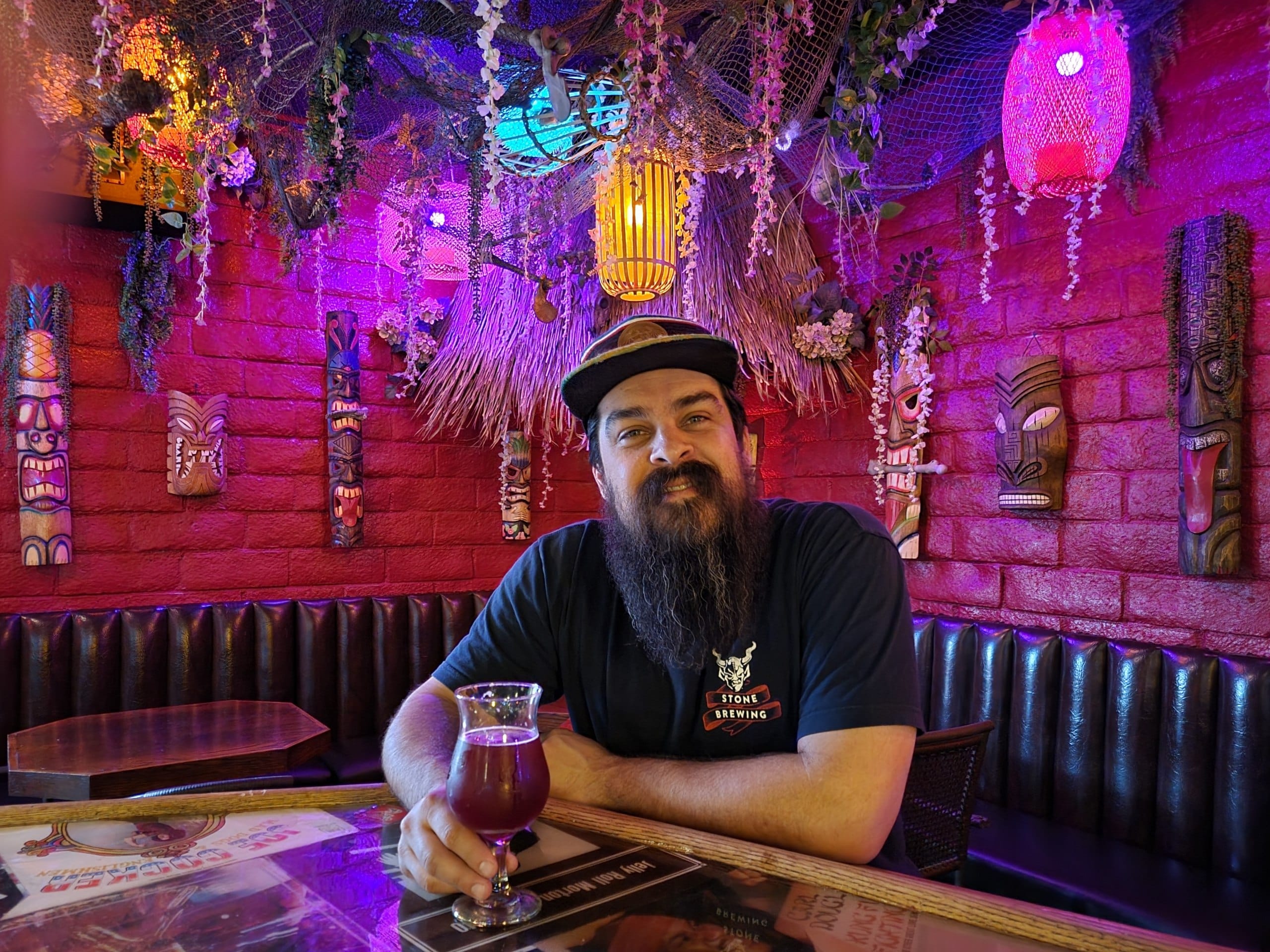 Red Dwarf bar owner, Russell Gardner 