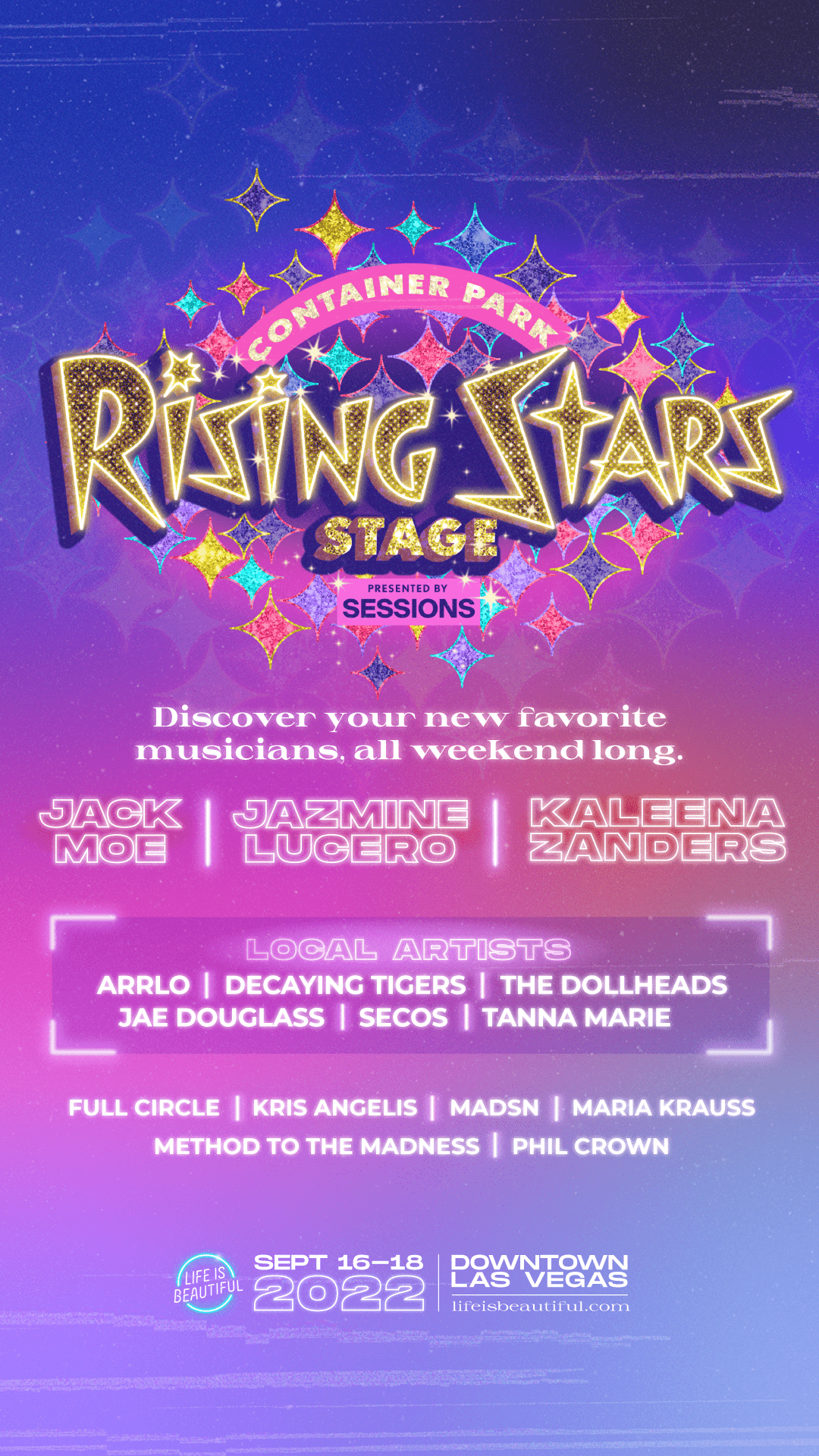 LIB rising stars roster poster