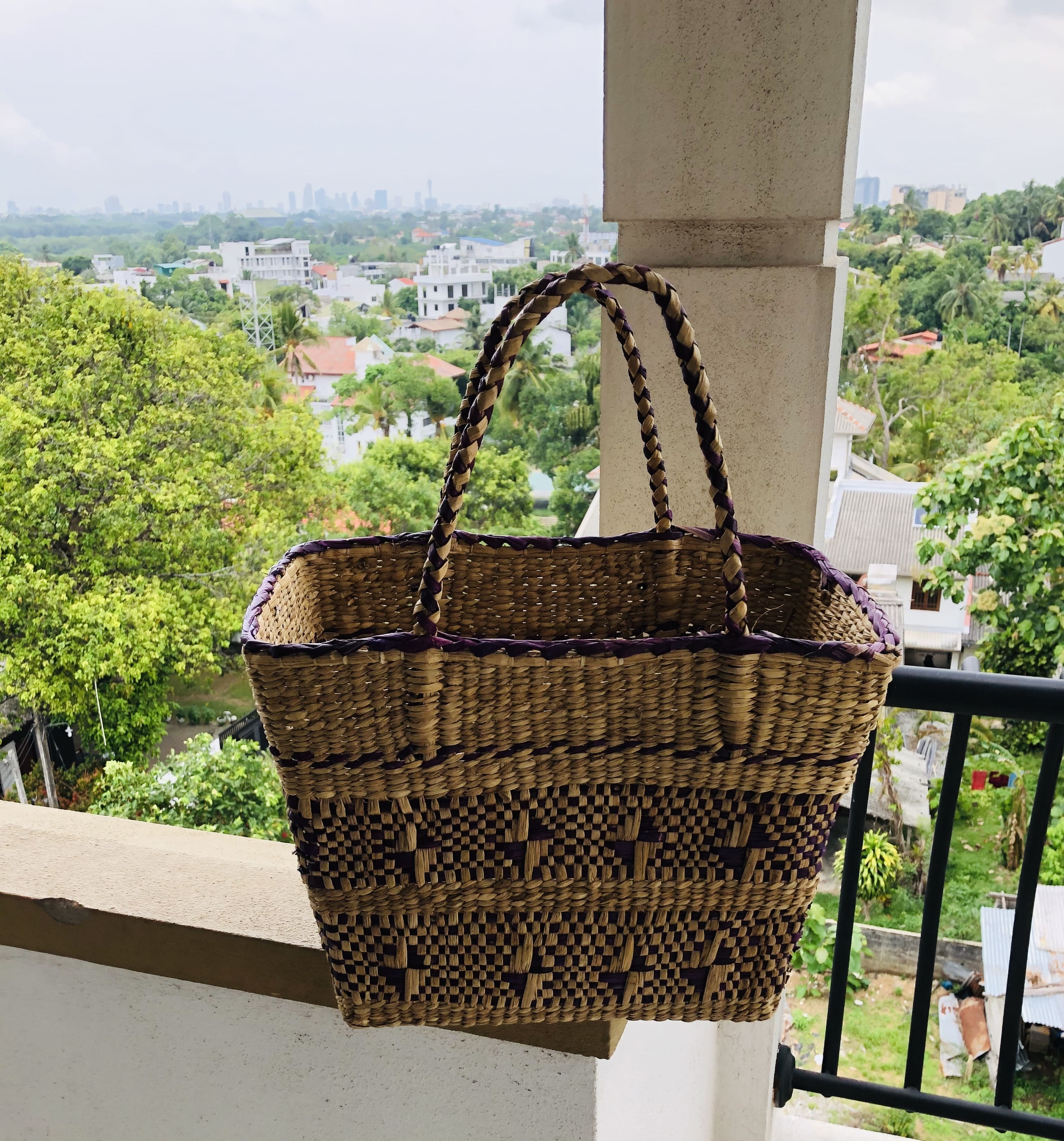 The handmade bag that inspired Shari on her trip