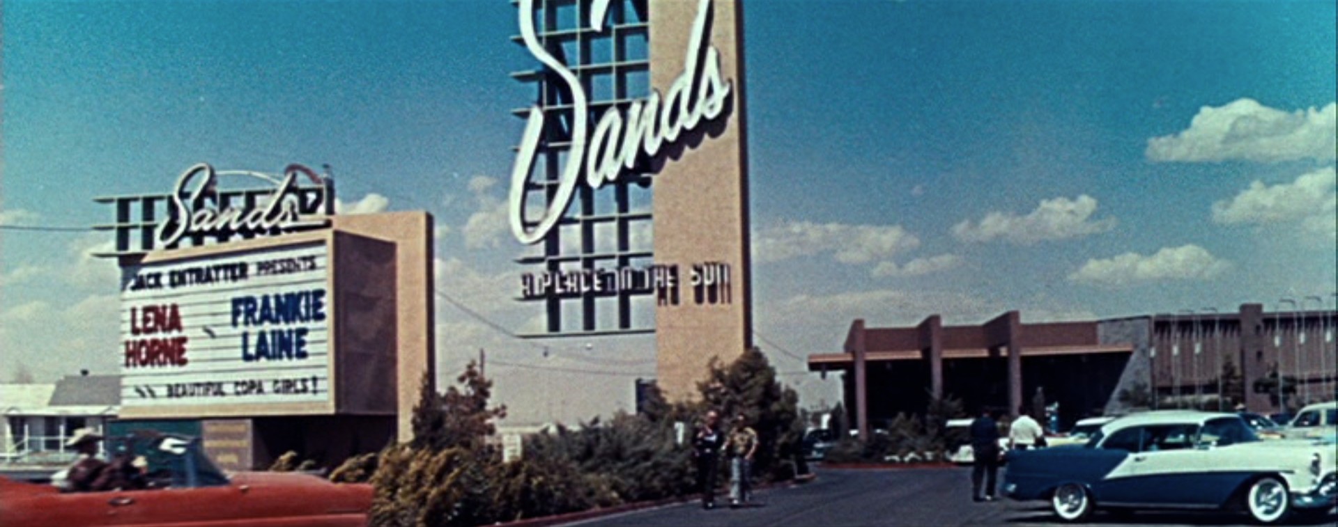 Old Vegas Sands Hotel and Casino sign