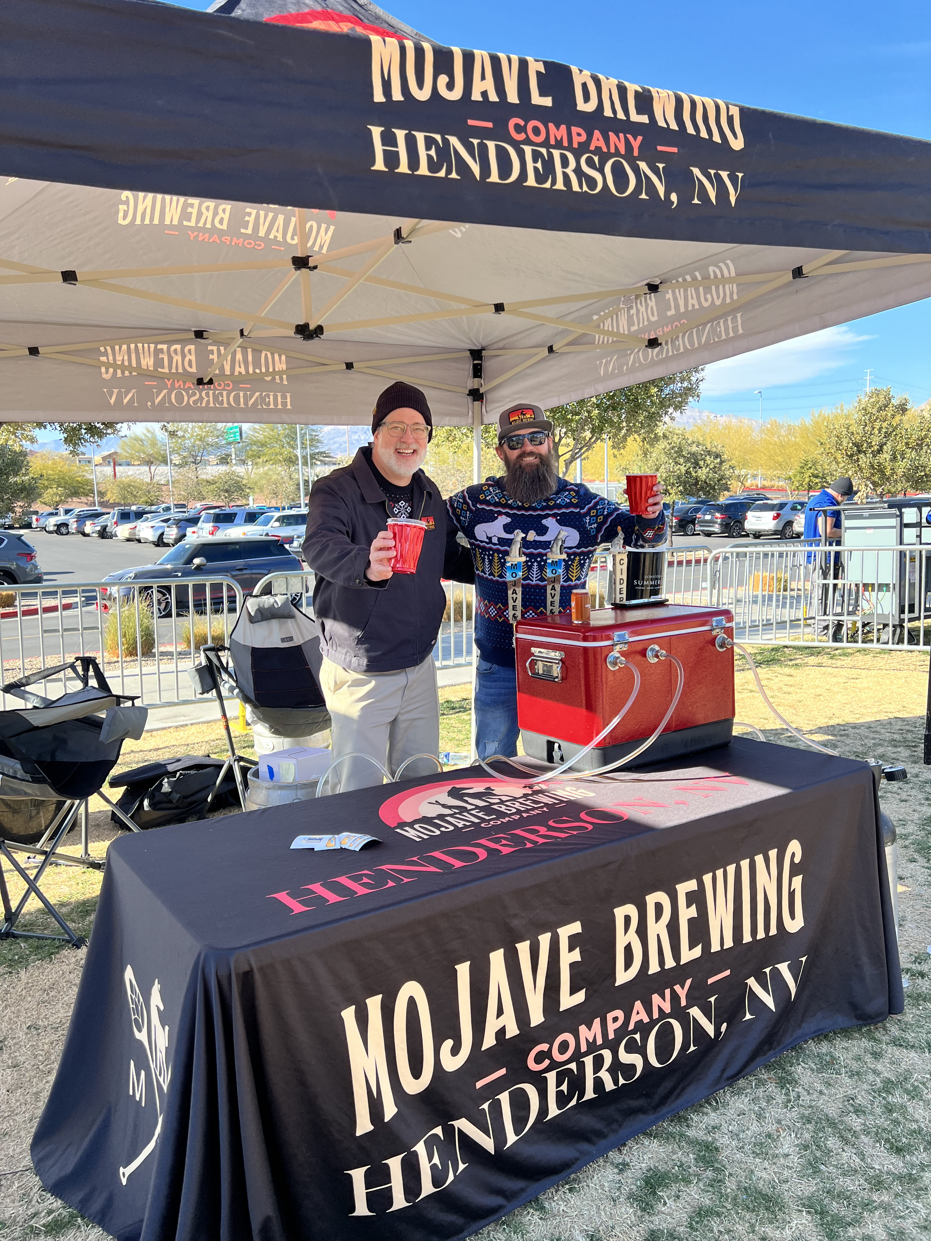 Mojave Brewing booth from Henderson, NV