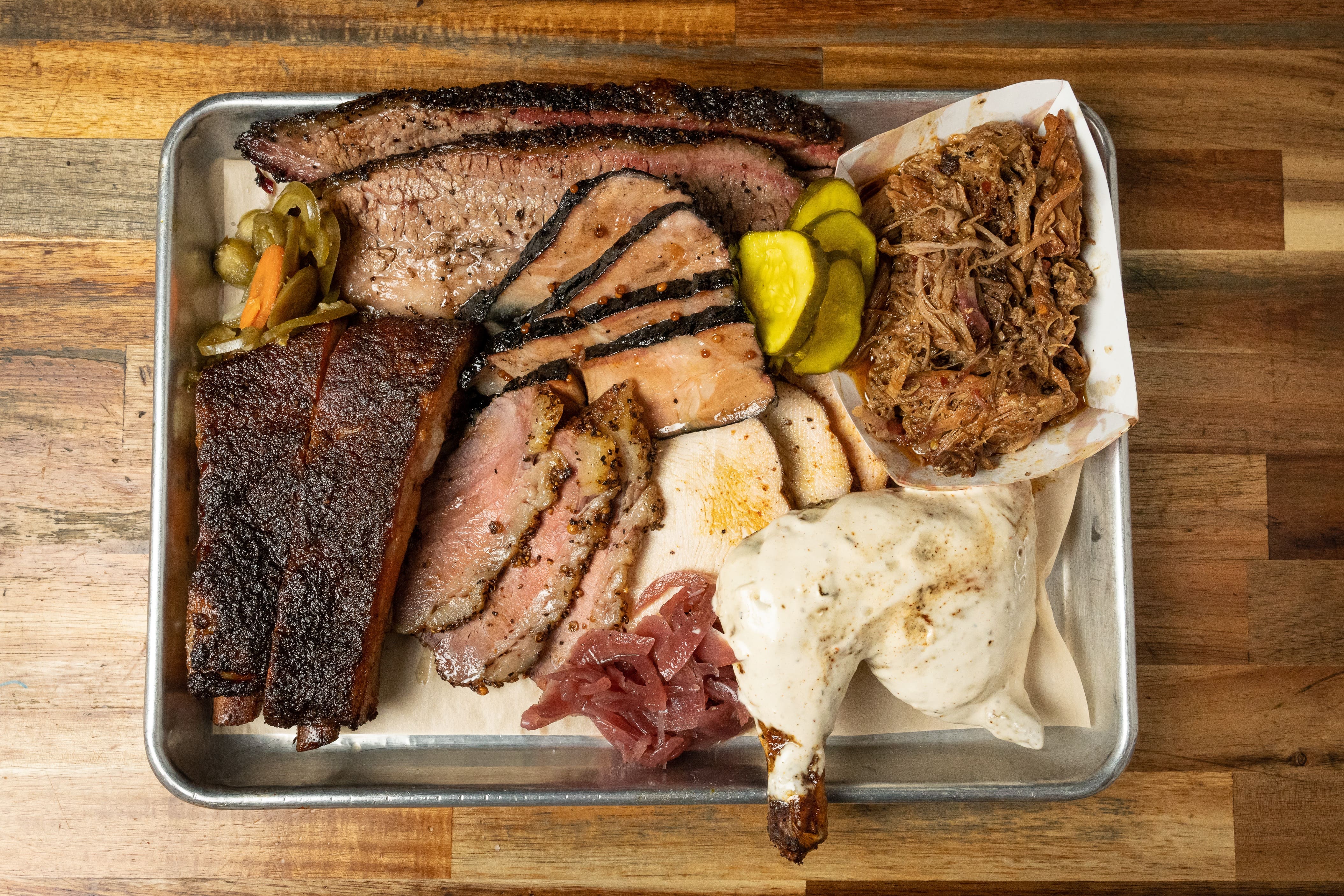 SoulBelly meat platter for New Year's Eve  2022 Las Vegas Dining