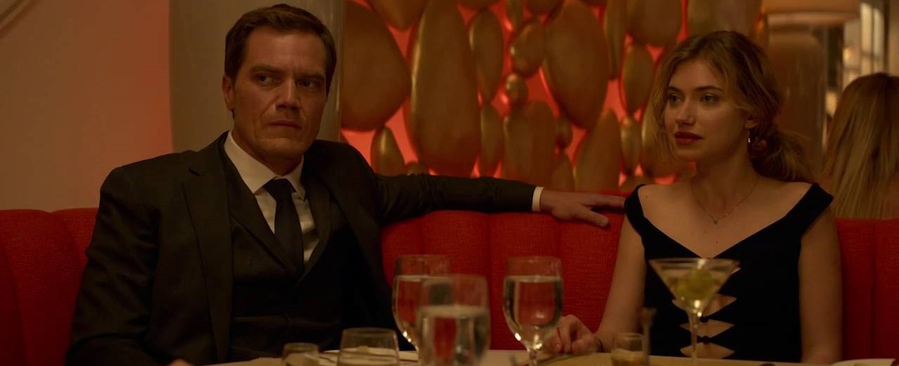 Frank and Lola movie starring Michael Shannon and Imogen Poots at a fine dining restaurant streaming on Netflix in las vegas
