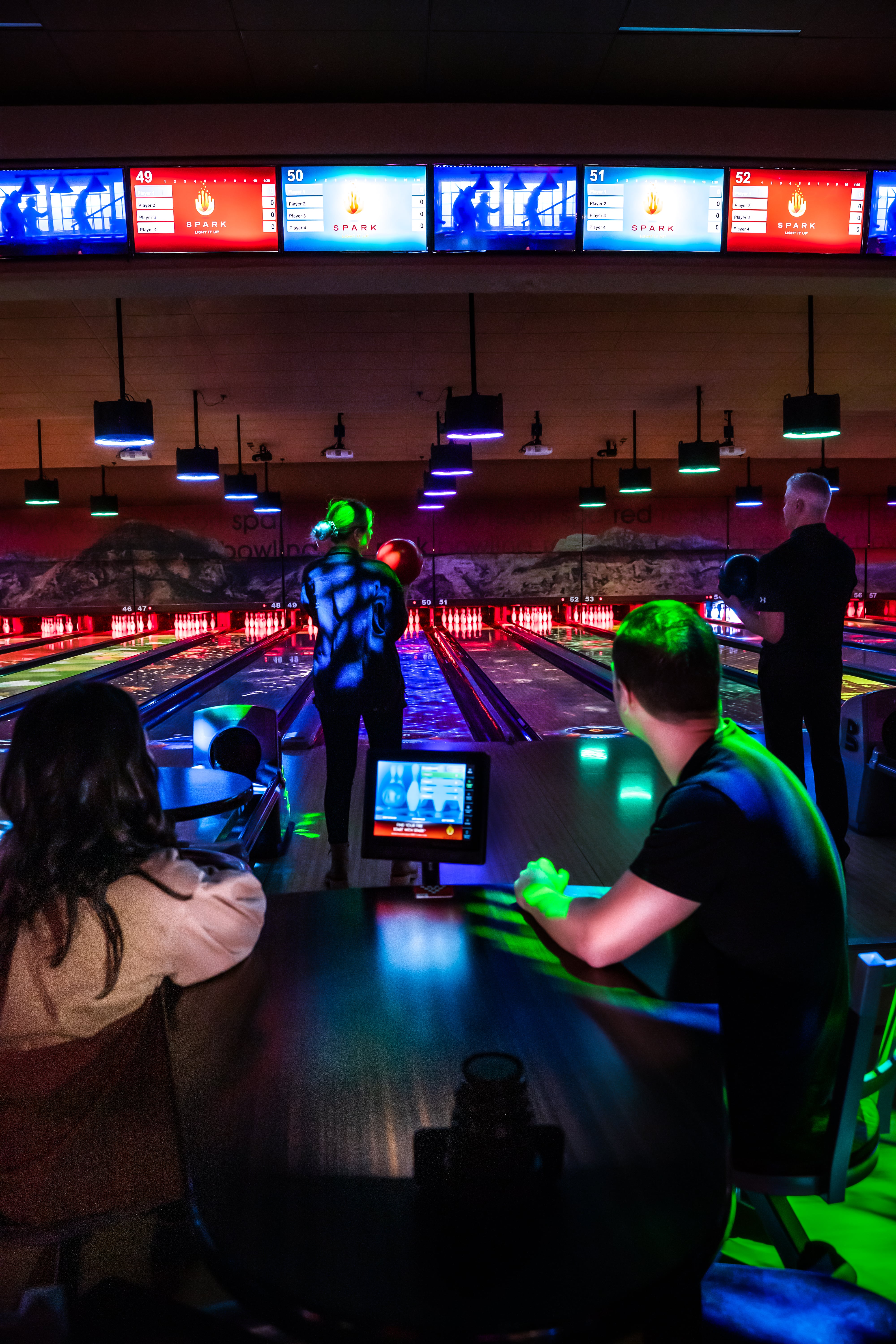 Spark Light It Up bowling experience