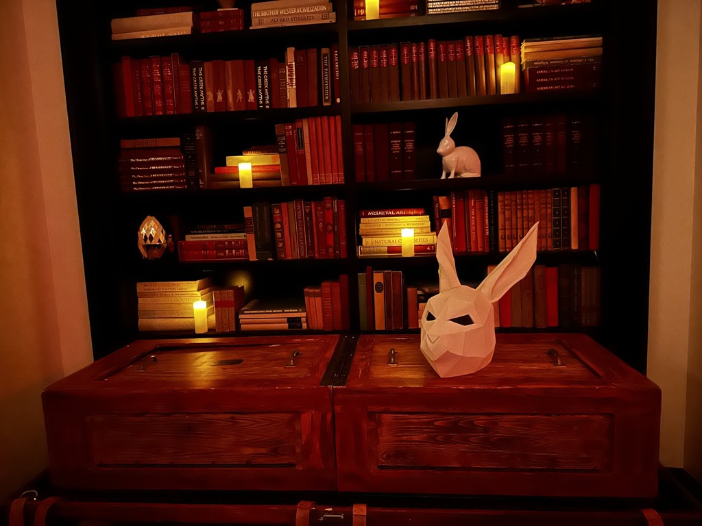 The Rabbit's mask at The Magician's Study